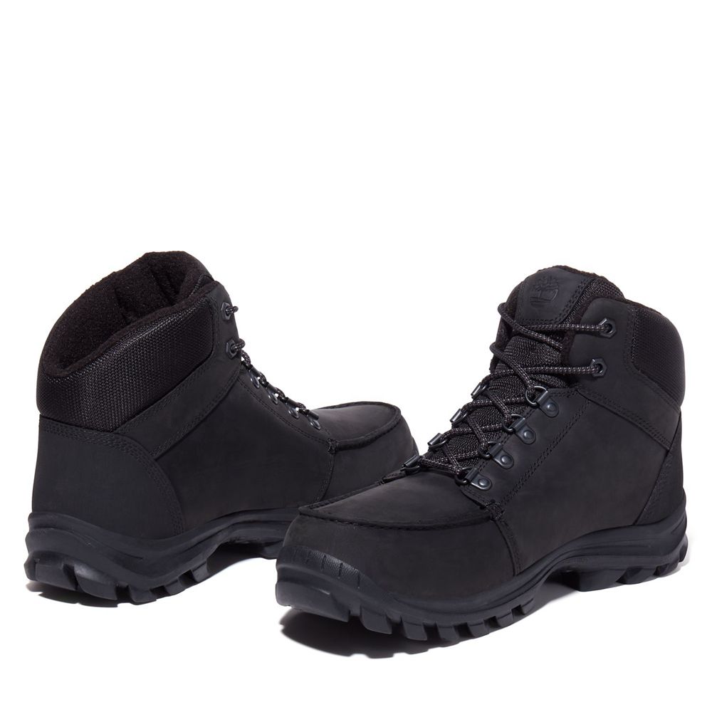 Botas de Invierno Timberland Hombre Snowblades Mid Negras - Chile FOB-359280